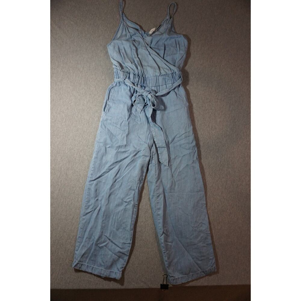 Thread & Supply ladies Romper Chambray Sz XS